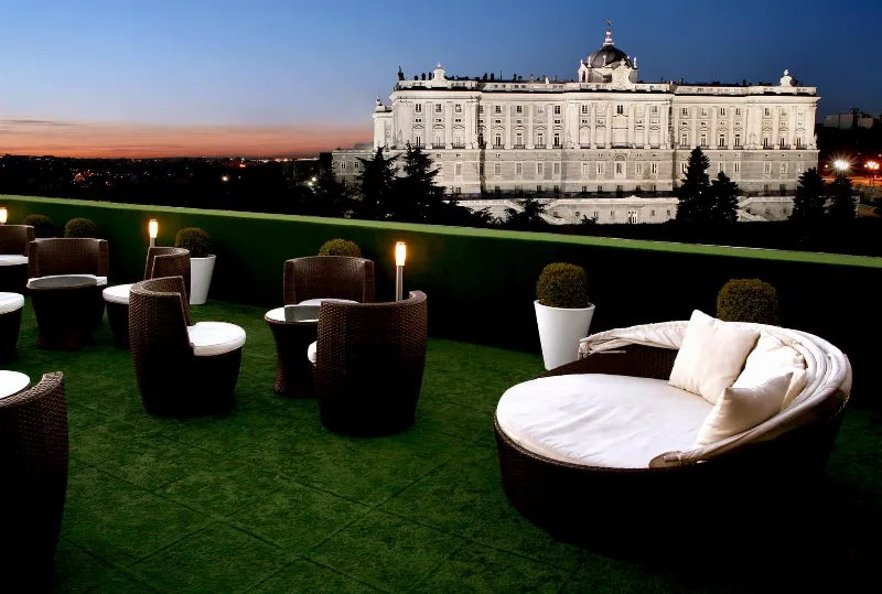 Jardines de Sabatini: magia en pleno centro de la ciudad