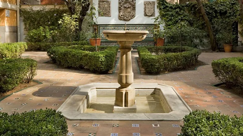 Los jardines de Lázaro Galdiano: pequeño pero muy especial